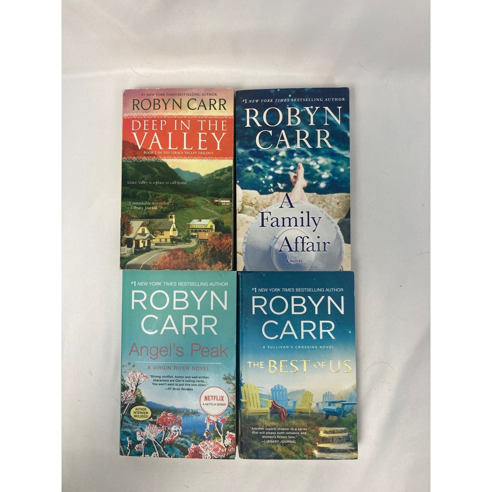 Robyn Carr Book Lot Virgin River, 4 Paperbacks, Angel's Peak & 3 More